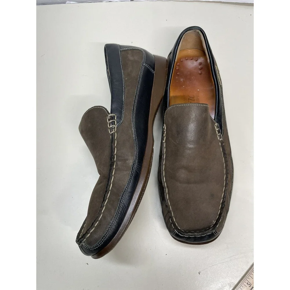 •Mephisto Men's Sz US 11 M Baduard Venetian Brown leather Cool Air Loafers shoes